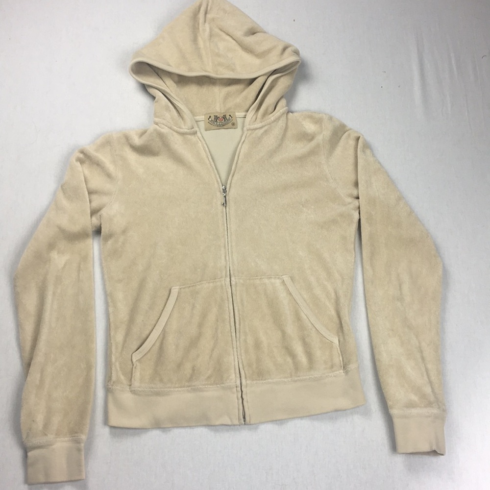 Tan Juicy Couture zip up
